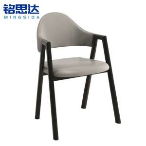 铭思达休闲椅皮质把