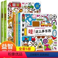[正版]全套5册大大的发现系列 三四岁孩子3-6岁宝宝书籍益智早教绘本幼儿早教书籍4-5岁书本幼儿园思维训练智力全脑开
