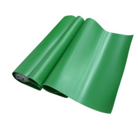 铁工邦 绿色橡胶板绝缘耐磨橡胶垫 1米*4米*6mm绝缘15kv 卷