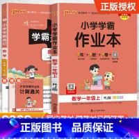 [配套练习簿★数学]学霸速记+学霸作业本 二年级上 [正版]2024新版小学学霸速记一二三四五六年级下册语文数学英语科学