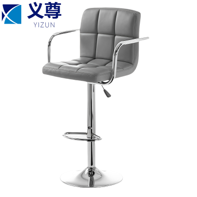 义尊 吧台椅 灰色 把