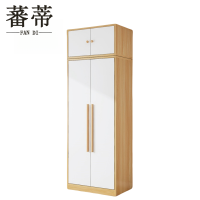 蕃蒂衣柜二门含顶柜台