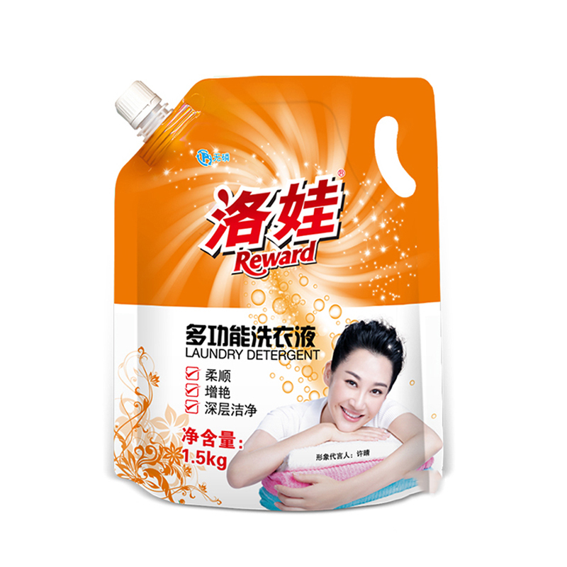 洛娃多功能洗衣液袋装1.5kg