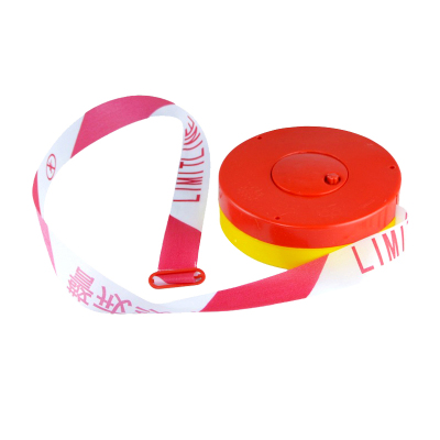 俊奇特 隔离绳警戒绳警示线黄白 100米 盘