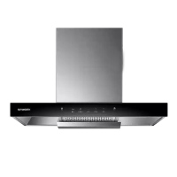 创维 抽油烟机Y1R家用 22立方爆炒大吸力油烟机 欧式顶吸式 T型排烟机 热除油自动清洗 挥手体感触控