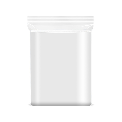 翌嘉YJ5121734密封袋PE自封袋透明食品包装袋 10丝白边 12*17cm(200个) 常用