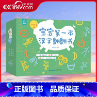 [央视网]宝宝第一本汉字翻翻书 QH [正版]央视网宝宝第一本汉字翻翻书 QH