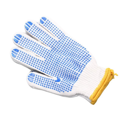 永满铁运 点塑手套 蓝点 副