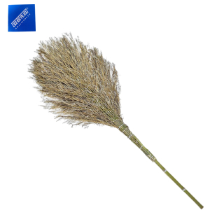 安居先森马路环卫大笤帚扫帚扫把 竹柄5斤款 原竹黄青色