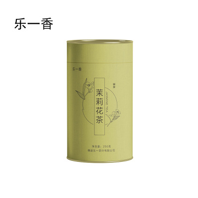 乐一香茉莉银芽250g罐