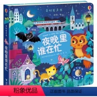 [正版]接力出版社尤斯伯恩奇妙发声书·夜晚里谁在忙 0-3岁宝宝玩具书启蒙早教认知 纸板精装耐撕耐磨 圆角设计安全阅读