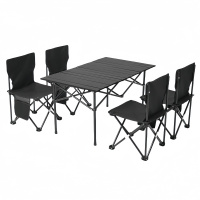 悦兴诚长桌一桌4椅套