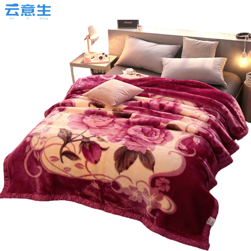 云意生 毛毯 拉舍尔 150*200cm/张