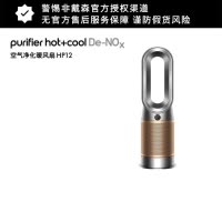 戴森(Dyson)空气净化暖风器 HP12 黑金 兼具暖风扇 过滤病毒 除甲醛除螨除尘除过敏原 除烟味除异味 宠护认证