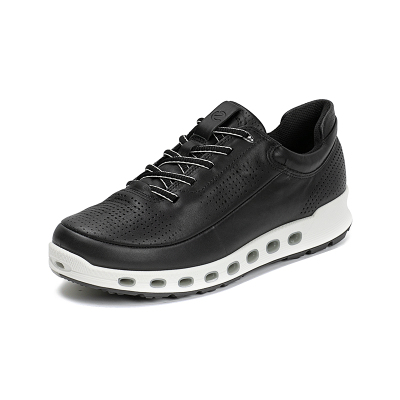 Ecco/爱步时尚牛皮平底系带防水透气运动鞋女透氧2.0系列单鞋