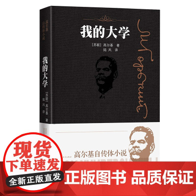 我的大学 高尔基自传体小说陆风译 高中初中一二三年级寒暑假课外阅读世界名著 外国经典文学人民文学出版社图书籍 正版