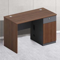 创世人 芬乾系列办公桌职员桌工位桌带锁电脑桌单人办公室桌子1.2m