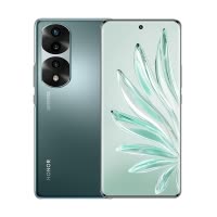 荣耀70 Pro+ IMX800三主摄 Vlog主角模式 天玑9000旗舰芯片 100W超级快充 10.7亿色120Hz流光四曲屏 5G手机 8GB+256GB 墨玉青