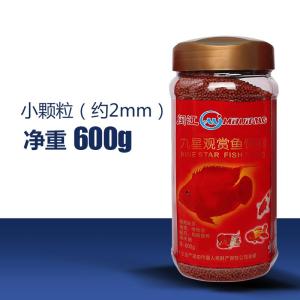 闽江九星观赏鱼金鱼饲料鱼食小颗粒鹦鹉鱼小型鱼鱼粮热带鱼通用型
