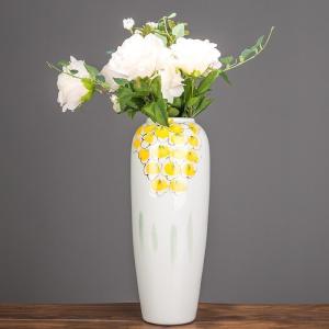美帮汇现代简约落地客厅创意插花摆件家居装饰品陶瓷干花花瓶花艺摆设