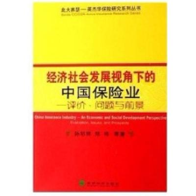 正版新书]经济社会发展视角下的中国保险业-评价.问题与前景孙祁