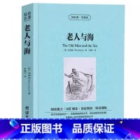 老人与海[中英文版] [正版]老人与海英文版原版中英文双语对照英汉互译海明威原版读名著学英语系列青少年七八九年级初中高中