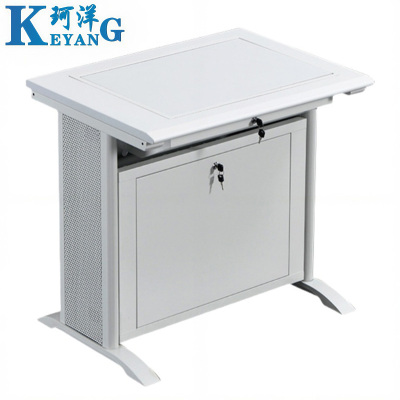 珂洋 翻转电脑桌 单人灰白色 张