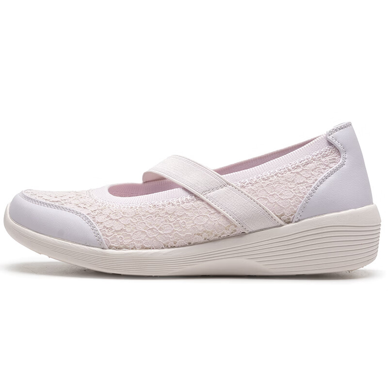 斯凯奇 女蕾丝网面休闲鞋158763/LAV-10双