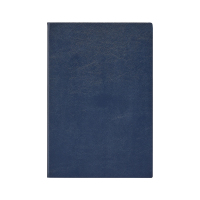 齐心 C5818 商务皮面本 25K 160张 蓝 1本
