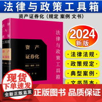 [2024 新书]法律与政策工具箱:资产证券化(规定·案例·文书) 陈蕾编 法律法规 政策规定 典型案例 文书范本