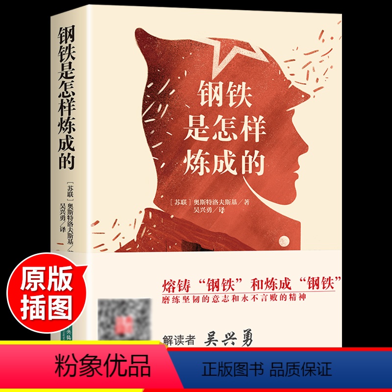 [正版]钢铁是怎样炼成的 中文版全译本原著无删减世界文学名著外国文学课外阅读排行榜解读经典新读中央编译出版社初中原