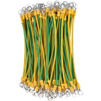 中锦科技 接地线 连接线 桥架跨接线 纯铜[孔6]4平方*长100mm 根