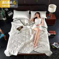 双面冰丝夏被空调被夏凉被四件套夏季单人双人可水洗天丝被子 三维工匠