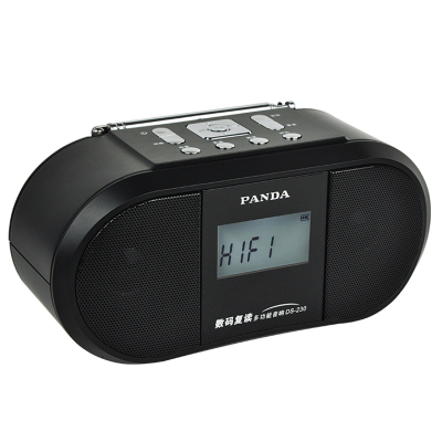 熊猫(panda)ds-230 复古台式usb插卡音箱电脑音响收音复读学习英语mp3