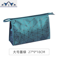 网红化妆包女大容量便携箱品小号旅行盒随身洗漱收纳袋ins风超火 三维工匠收纳包