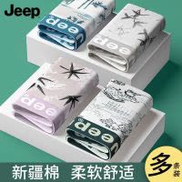 JEEP/吉普潮流男士内裤纯棉抗菌青少年运动大码透气2025秋季新款