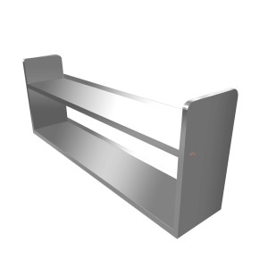 广亿隆不锈钢置物架多功能鞋架行李架定制 加厚每米WH-XLG10#D/米