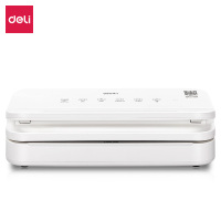 得力家用商用抽真空封口机小型真空包装机食品塑封机全自动真空机干湿两用真空保鲜打包密封机LM666