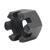 开槽螺母 GB/T6179 碳钢发黑 4.8级 M20mm