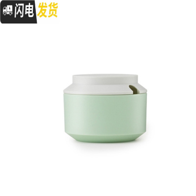 三维工匠 Geo 丹麦 几何创意保温壶暖水瓶热水壶保温瓶家用水瓶 1 糖罐薄荷绿251515