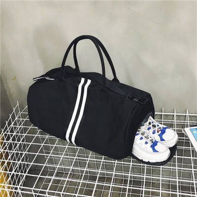 派尼美特健身包女瑜伽包运动包男防水单肩训练包圆筒大容量短途手提旅行包