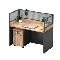 心业1米2屏风办公桌XY-PFZ12屏风办公桌 此产品单件不出售批量请联系客服