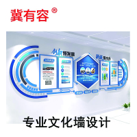 冀有容文化墙创意设计 100*100cm 平方米