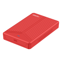 杰储(GCHUL) T1000 5T USB3.0 2.5英寸竖纹红色 移动硬盘 (计价单位:个) 竖纹红色
