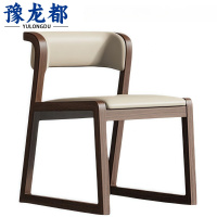 豫龙都 实木椅靠背 把