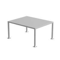 伊洛源 钢制货架 重型1000*800*500mm 个