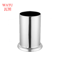 瓦图 直型无孔筷子筒 12*14*17cm 2个装/套