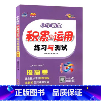 积累与运用.提高卷(五六年级适用) 小学通用 [正版]2023新版68所小学语文积累与运用练习与测试(提高卷)5五6六年