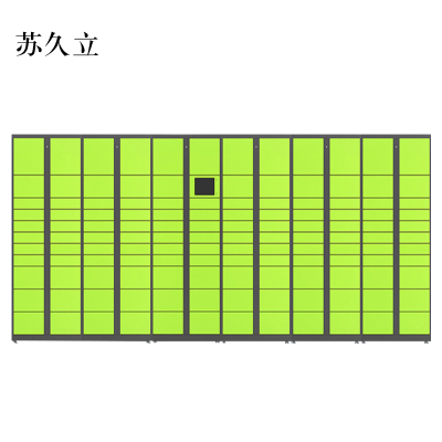 苏久立智能快递柜小区快递自提柜派件柜室外寄存柜信报箱储物柜一主五副131格