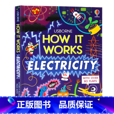 [正版]尤斯伯恩电的工作原理 英文原版 Usborne How It Works Electricity 少儿趣味科普